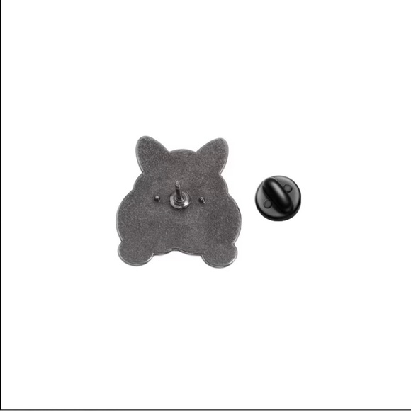 Corgi Enamel Pin with Fun Quote - Picture 3 of 4